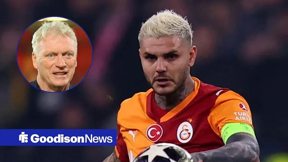 Player in Galatasaray jersey during match action