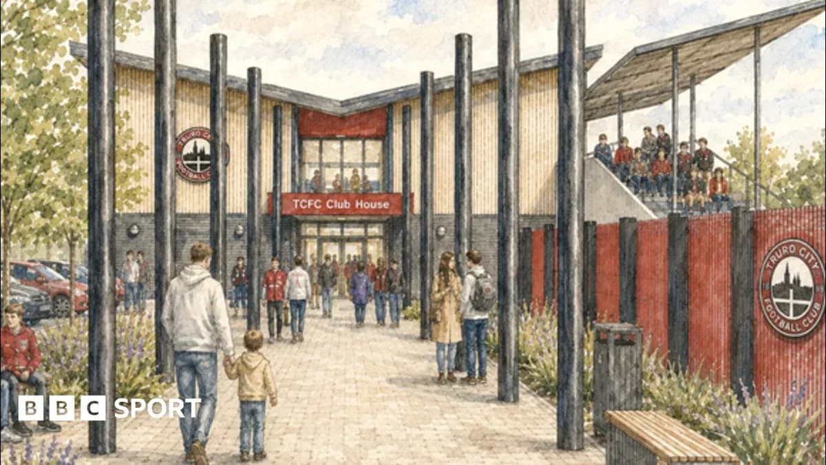 Artistic rendering of TCFC Club House entrance