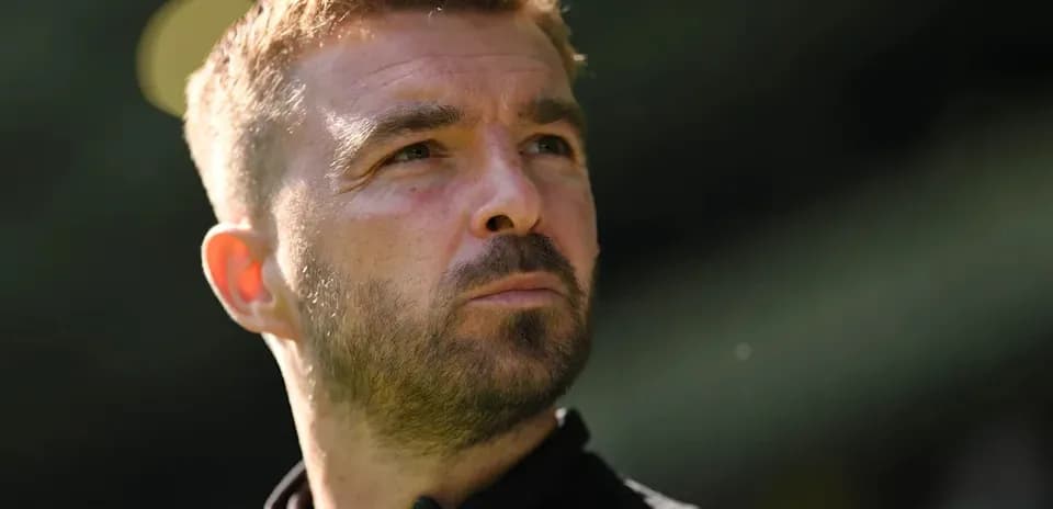 Close-up of a man with a serious expression