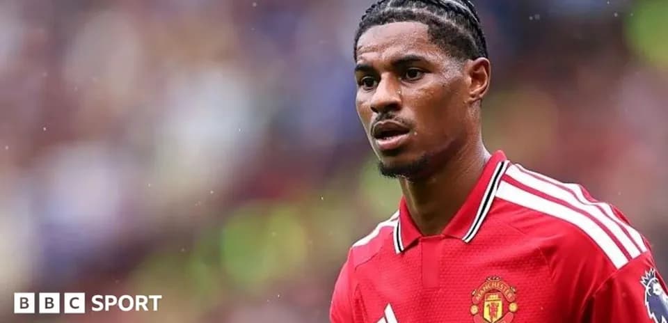 Manchester United player on the field during match