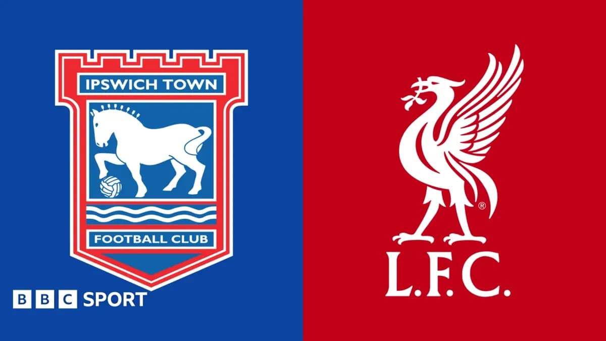 Ipswich Town and Liverpool club logos side by side