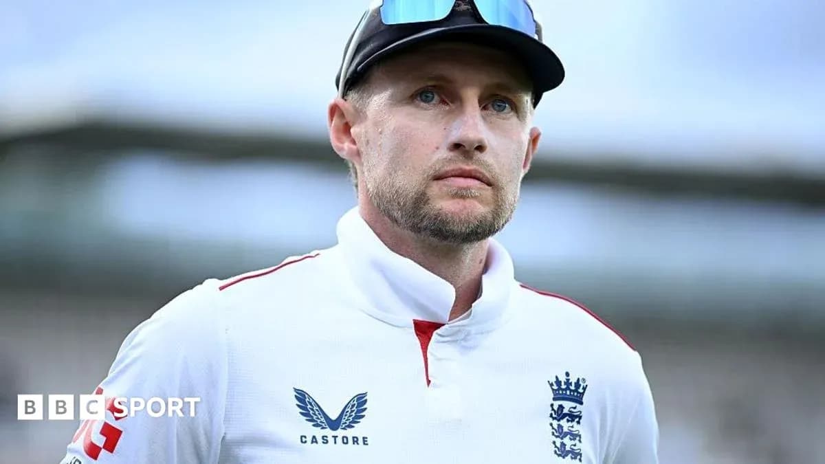 Cricketer wearing England kit with cap and sunglasses