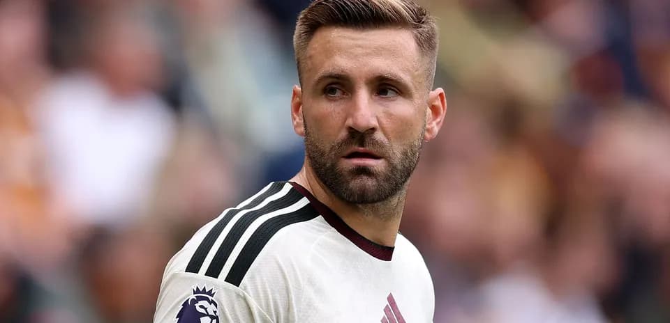 Player in Manchester United jersey during match