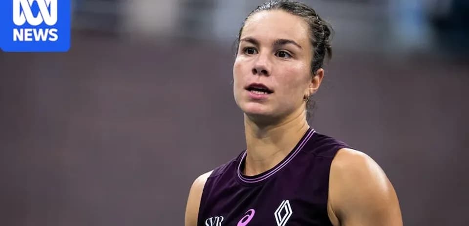 Female athlete in sportswear during competition