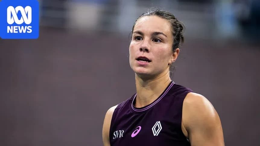 Female athlete in sportswear during competition