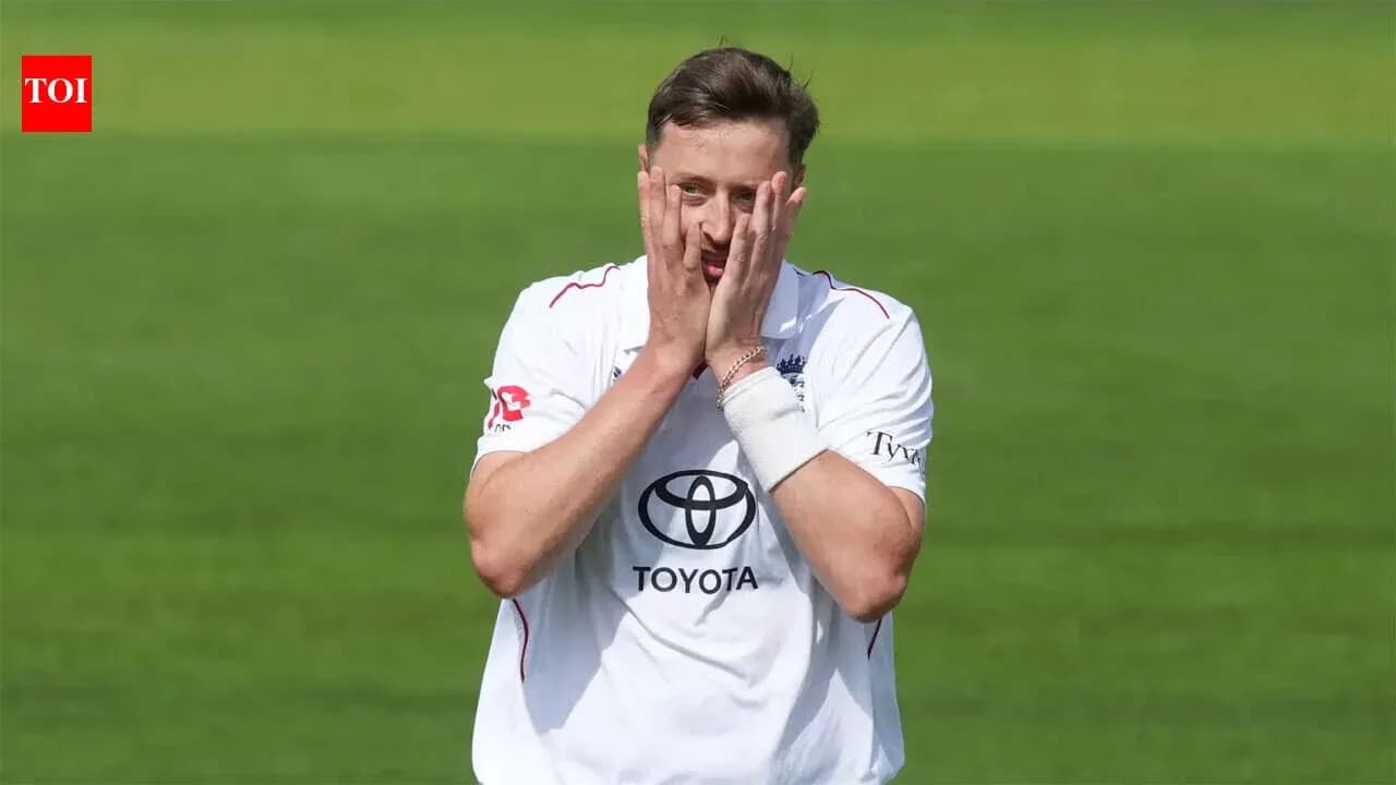 Cricketer reacting after a missed opportunity on field