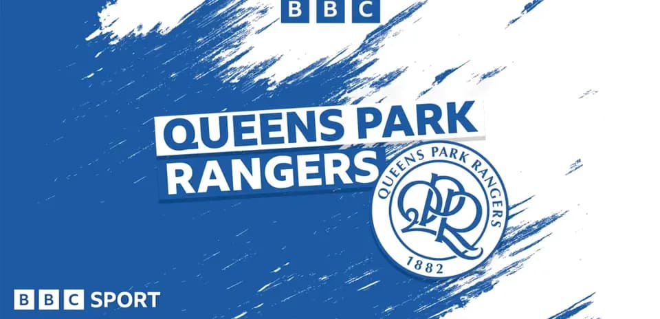 Queens Park Rangers logo on blue background