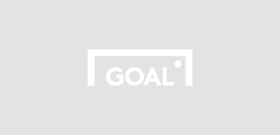 Soccer goal with 'GOAL' text displayed