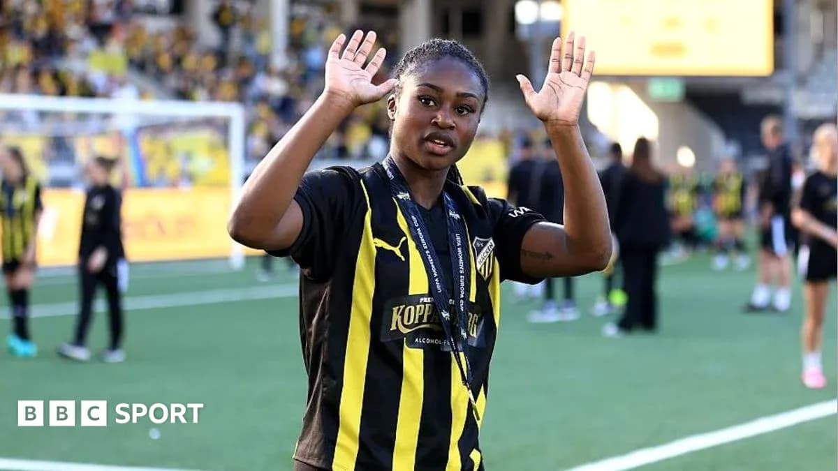 Player waving to fans after a match