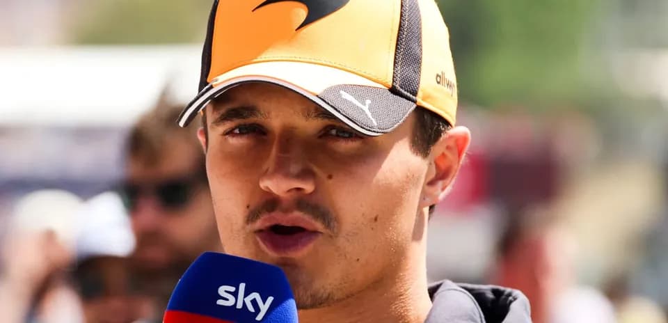 Driver speaking into microphone during interview