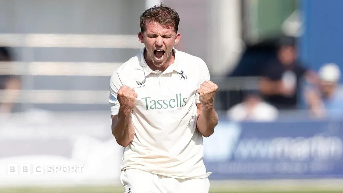 Cricketer celebrating after taking a wicket