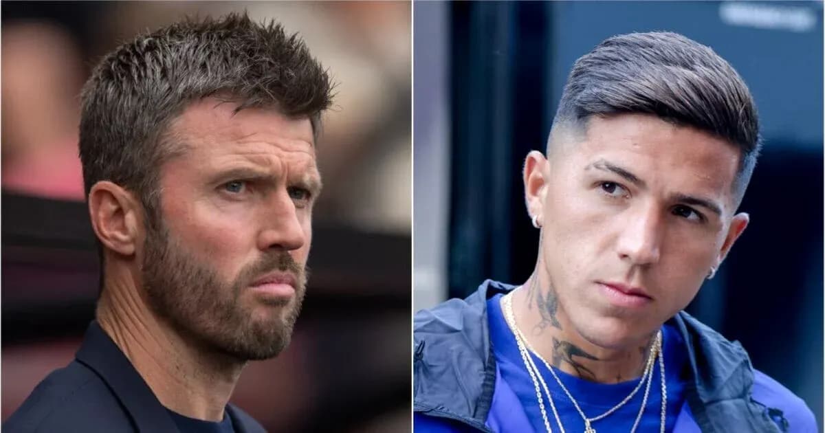 Two men with short hairstyles posing side by side
