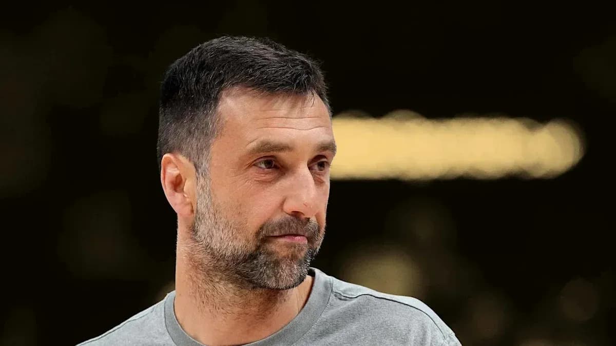 Coach during practice session at basketball venue