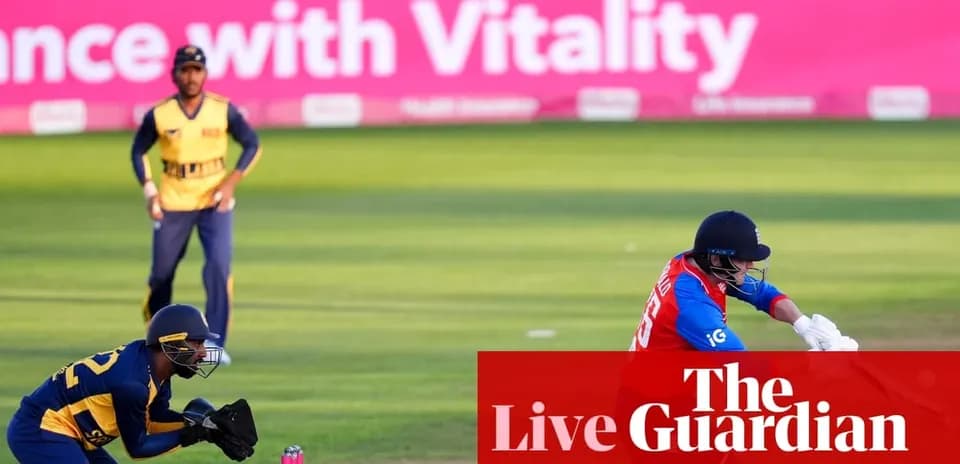 Batsman playing shot with wicketkeeper in position