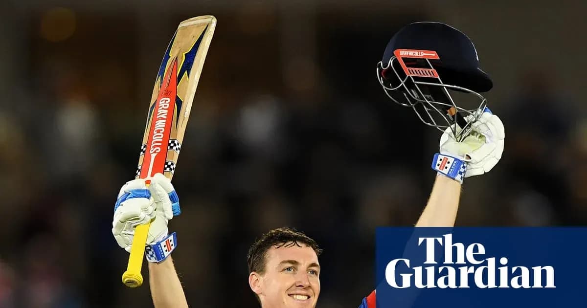 Batter celebrating after scoring a century in cricket