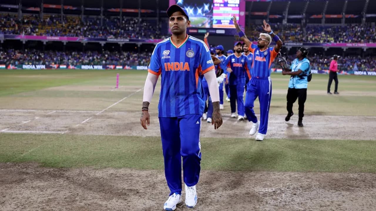 Indian cricket team celebrating victory on the field Indian cricket team celebrating victory on the field